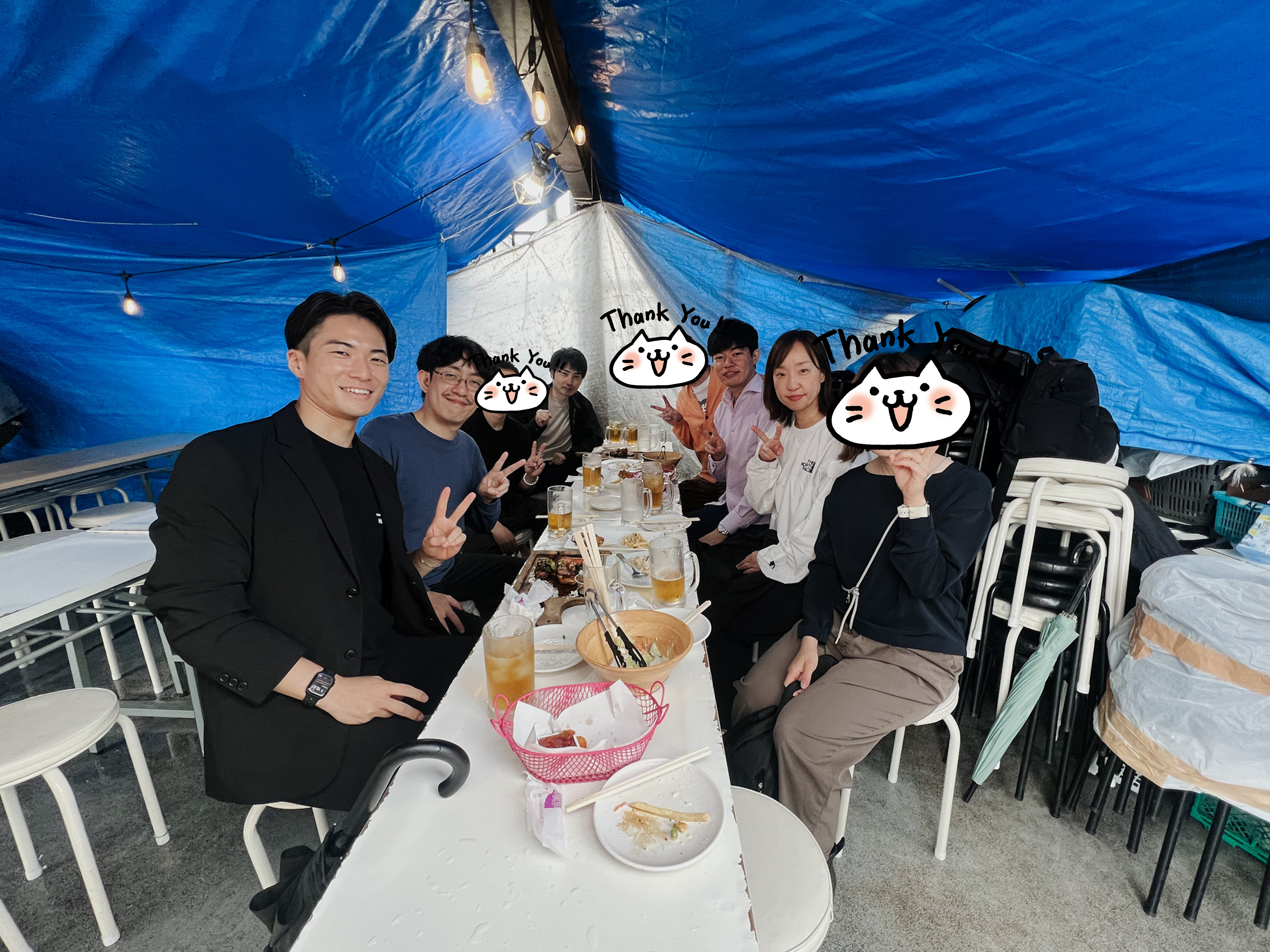 東京新宿BBQオフ会の様子